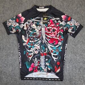 NWT Weimostar Cycling Jersey Womens XXL Breathable Full Zip  Biking Short Sleeve